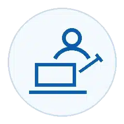 Archive management preliminary preparation icon