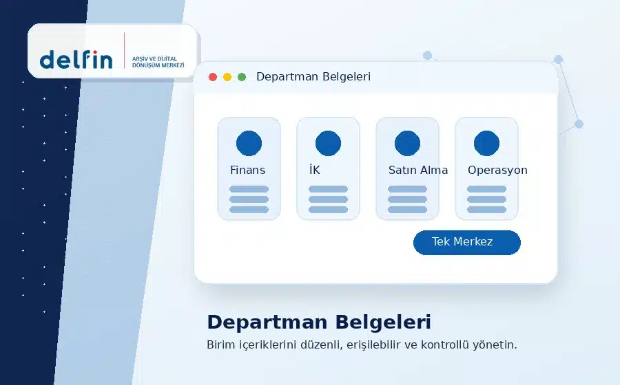 Delfin departman belgeleri yönetimi