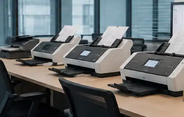 Digital archiving scanning devices
