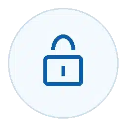 Ensuring security icon