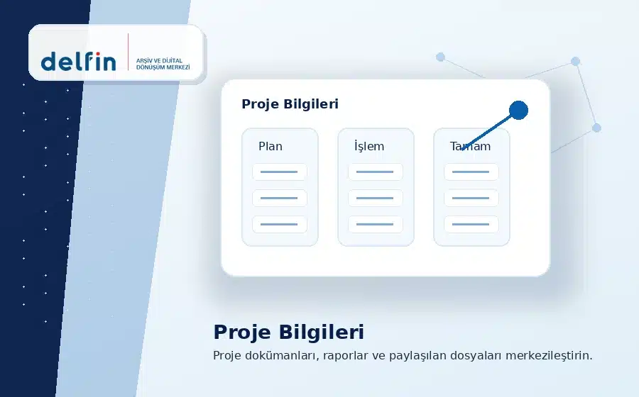 Delfin proje bilgileri yönetimi