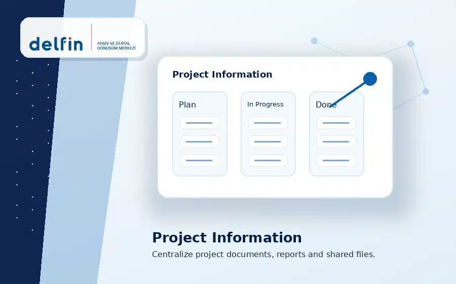 Delfin project information management