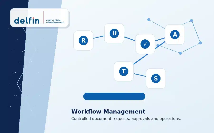 Delfin workflow management